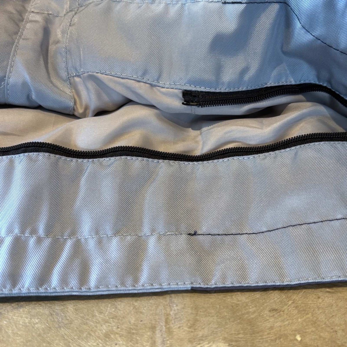 画像8: "BMW" MATERIAL SWITCHED DOUBLE ZIP RACING JACKET / Mens L / MADE IN HUNGARY (8)