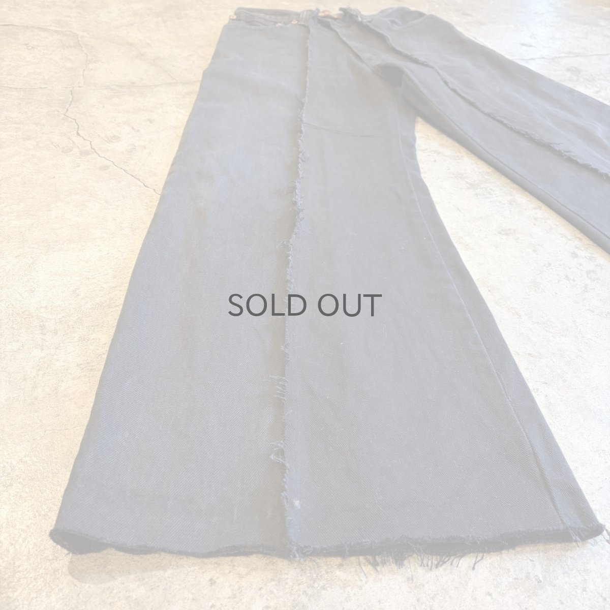 画像4: 【Wiz&Witch】 "TWINS" WIDE DENIM PANTS / W29 (4)