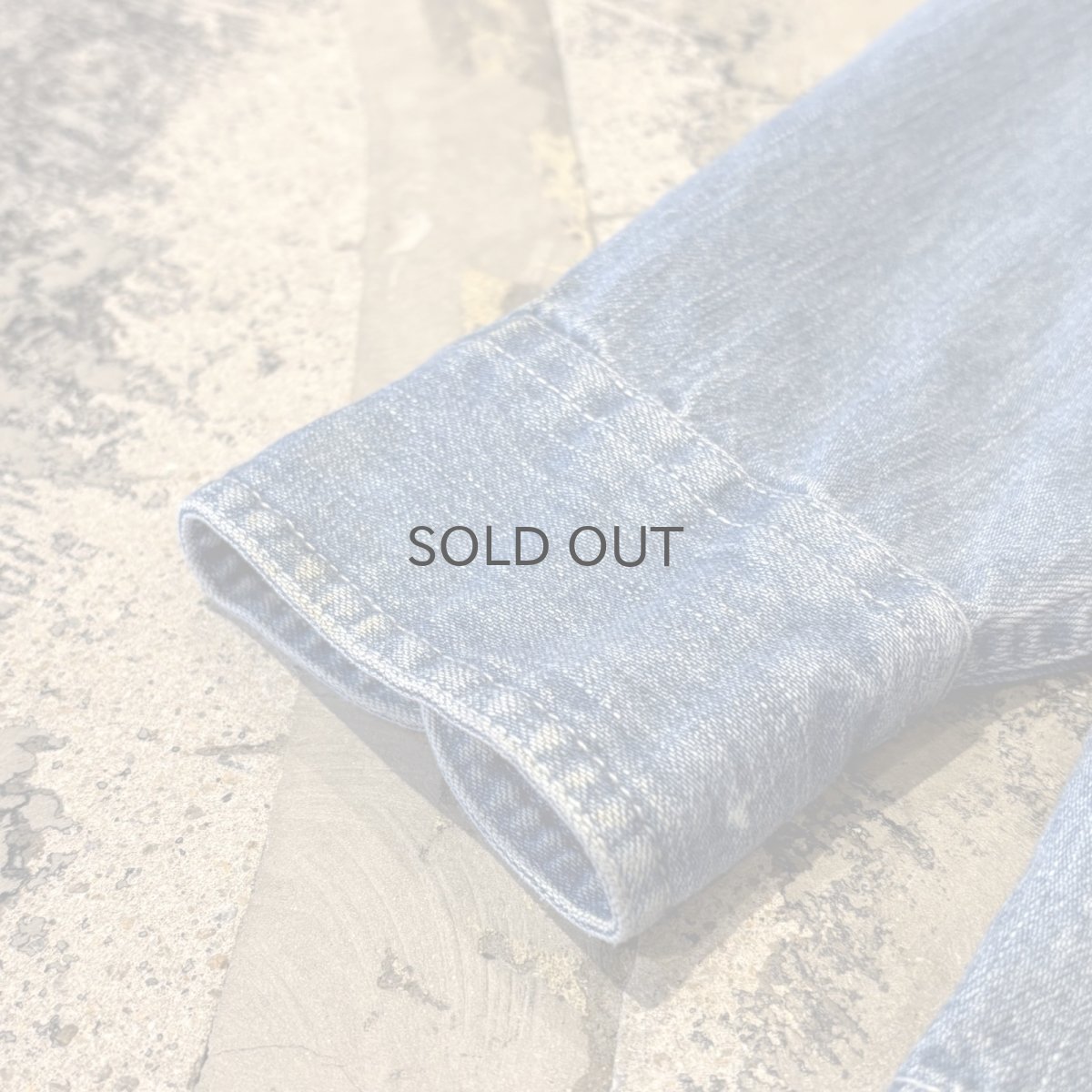 画像7: "LOONEY TUNES" BACK CHARACTER EMBROIDERY L/S SHIRT / Mens M(L~XL) (7)