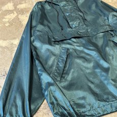 画像5: 【EDDIE BAUER】LUSTER GREEN NYLON ANORAK PARKA / Mens S(L) (5)