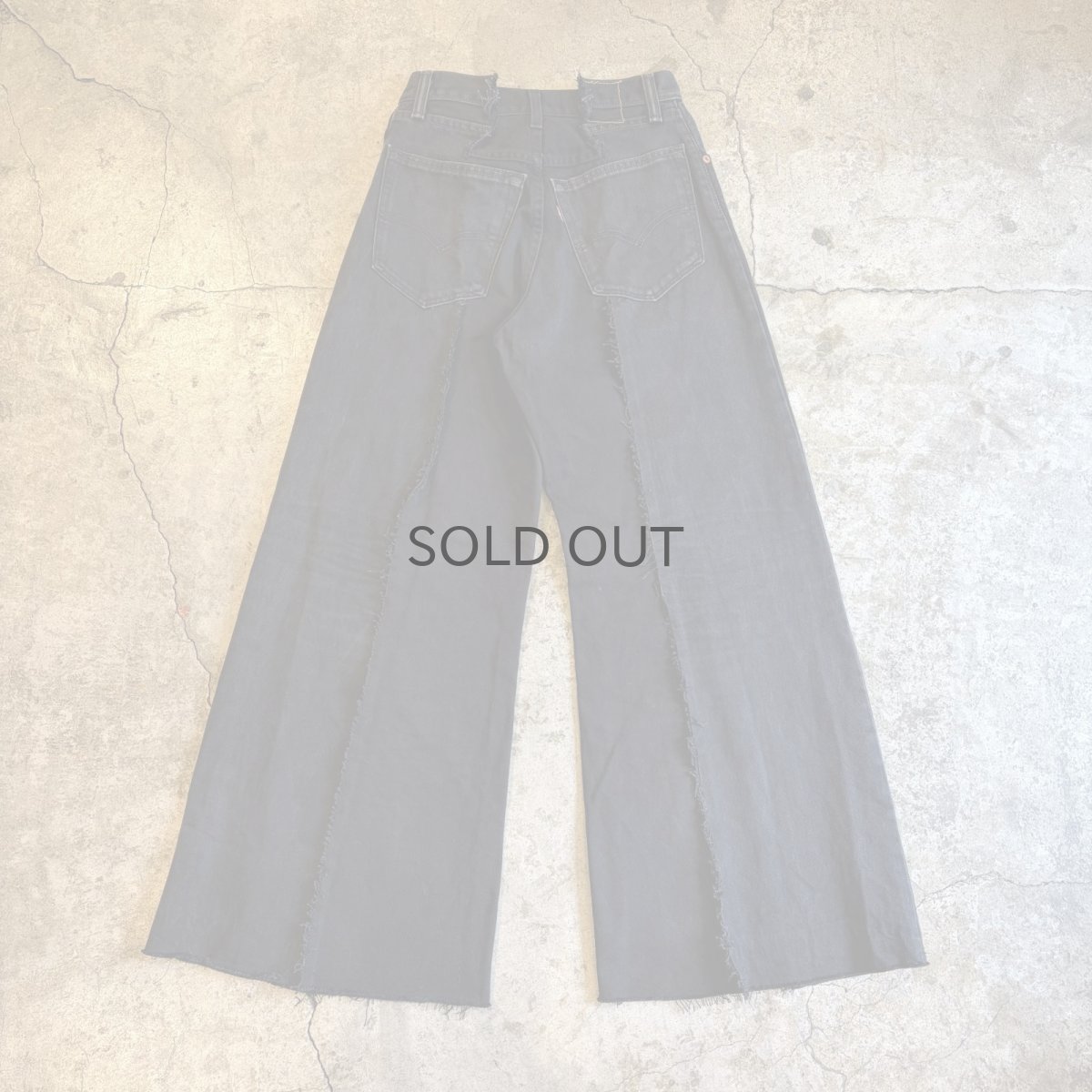 画像2: 【Wiz&Witch】 "TWINS" WIDE DENIM PANTS / W29 (2)