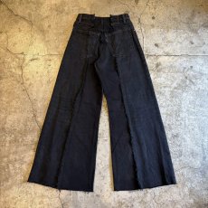 画像2: 【Wiz&Witch】 "TWINS" WIDE DENIM PANTS / W29 (2)
