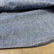 画像8: "LOONEY TUNES" BACK CHARACTER EMBROIDERY L/S SHIRT / Mens M(L~XL) (8)