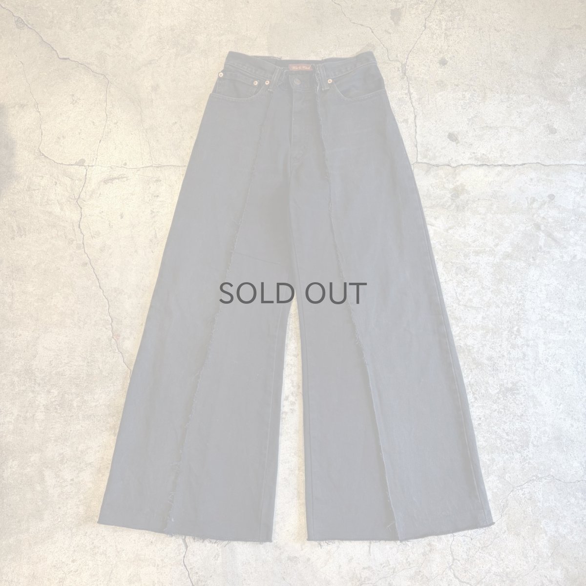 画像1: 【Wiz&Witch】 "TWINS" WIDE DENIM PANTS / W29 (1)