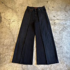 画像1: 【Wiz&Witch】 "TWINS" WIDE DENIM PANTS / W29 (1)