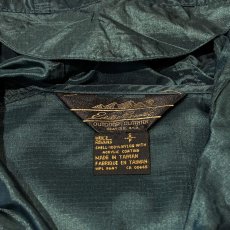 画像10: 【EDDIE BAUER】LUSTER GREEN NYLON ANORAK PARKA / Mens S(L) (10)