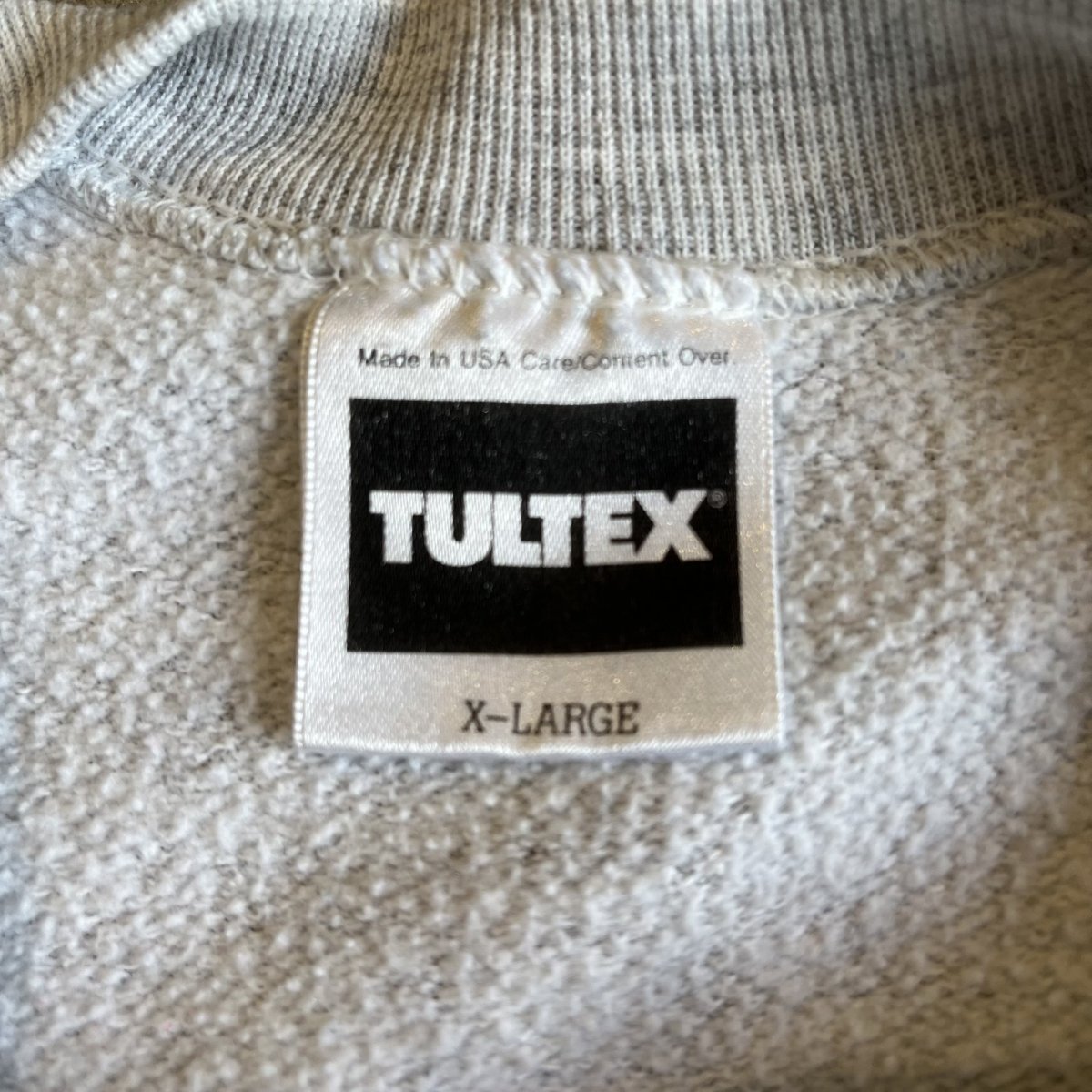 画像14: 90's "TENNESSEE" COLOR LOGO POINT DESIGN L/S SWEAT / Ladies L(XL) / MADE IN USA (14)