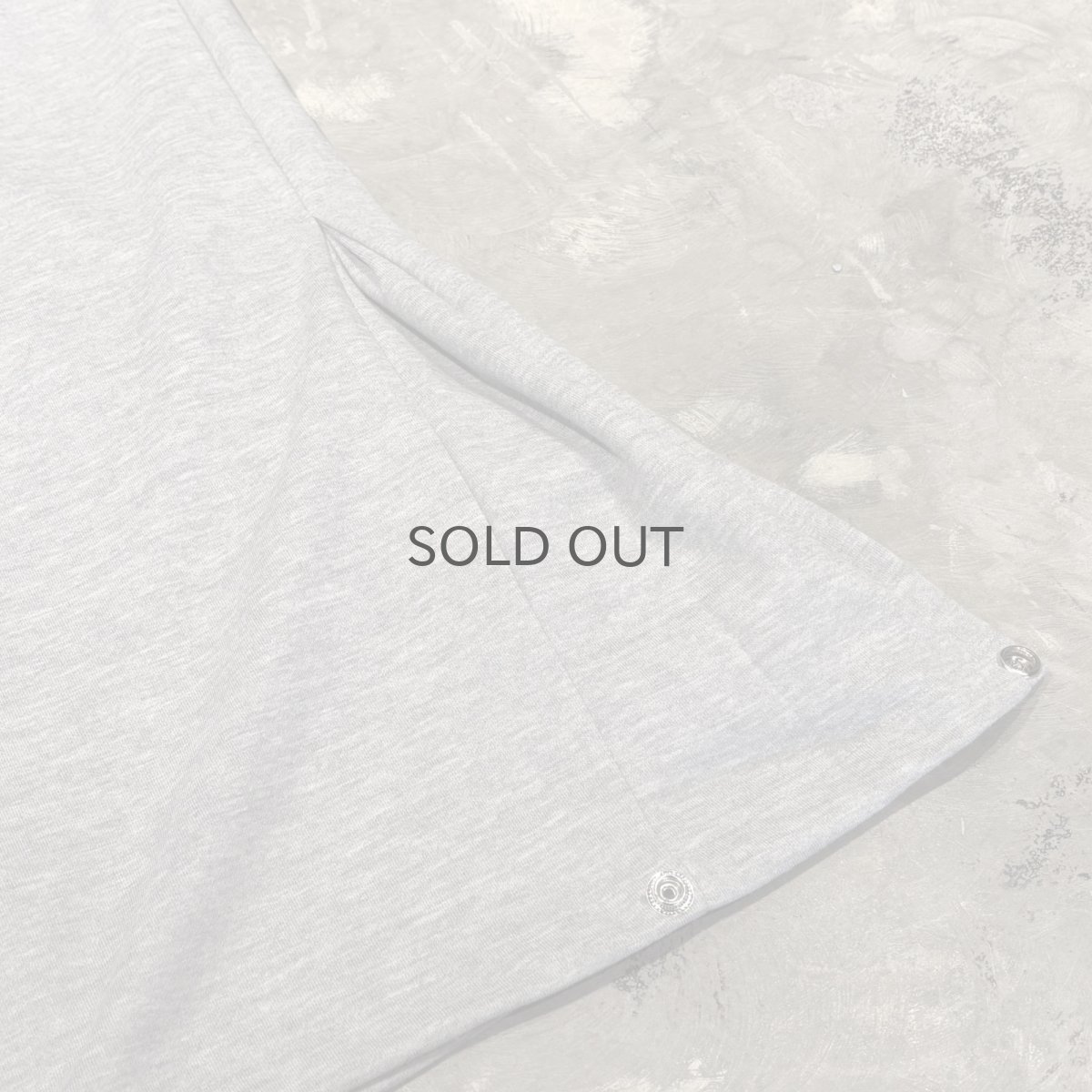 画像10: 【WONDERGROUND】D-CODE LAYERED WIDE SWEAT PANTS / GREY / OS (10)