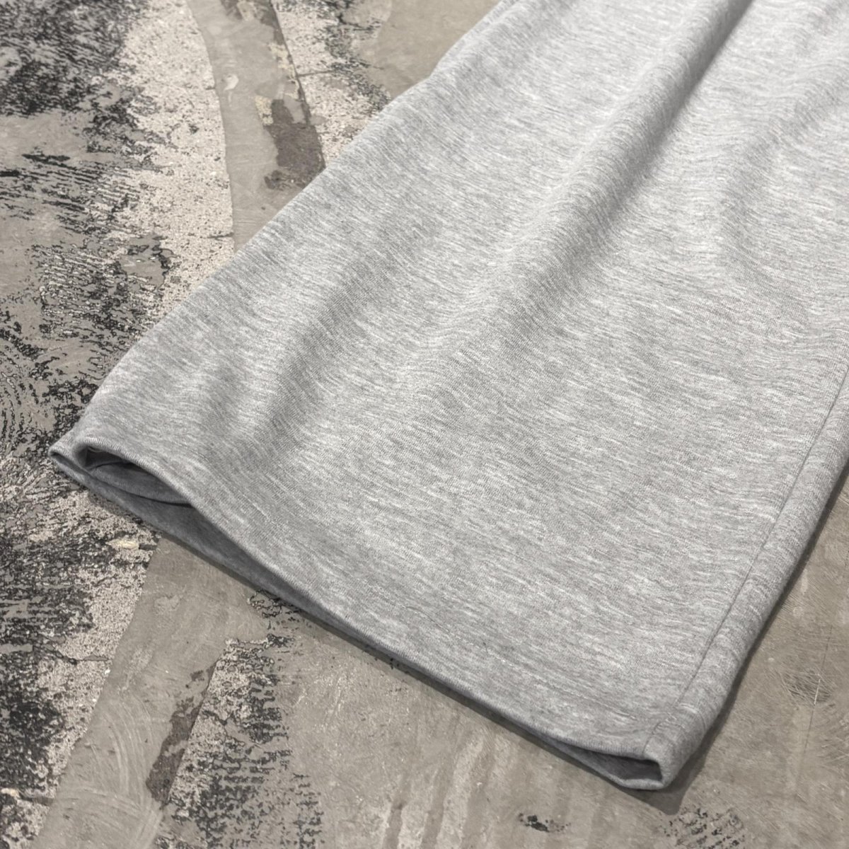 画像8: 【WONDERGROUND】D-CODE LAYERED WIDE SWEAT PANTS / GREY / OS (8)