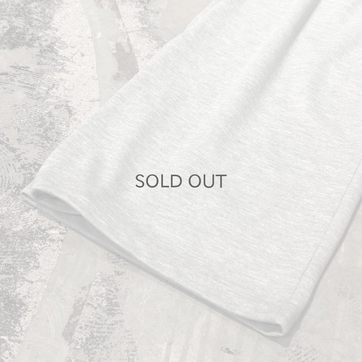 画像8: 【WONDERGROUND】D-CODE LAYERED WIDE SWEAT PANTS / GREY / OS (8)