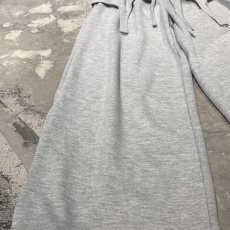 画像7: 【WONDERGROUND】D-CODE LAYERED WIDE SWEAT PANTS / GREY / OS (7)