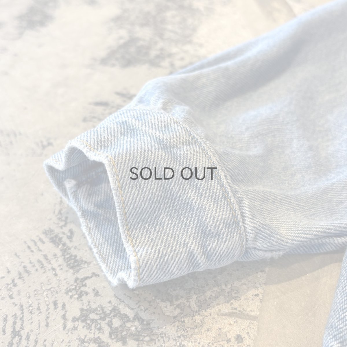 画像7: OCTAGON SHAPE POCKET DENIM JACKET / Mens XL / MADE IN USA (7)