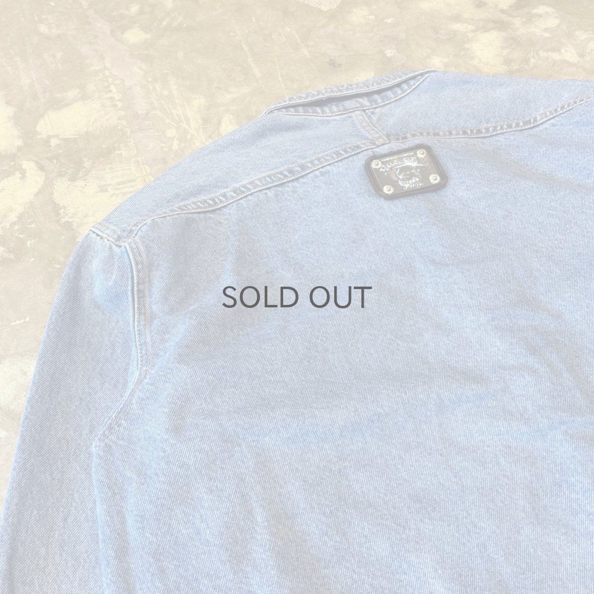 画像9: OCTAGON SHAPE POCKET DENIM JACKET / Mens XL / MADE IN USA (9)