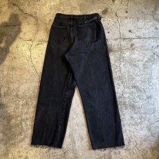 画像2: 【Wiz&Witch】"WEIRD" FUTURE WRAP DENIM PANTS / FREE (2)