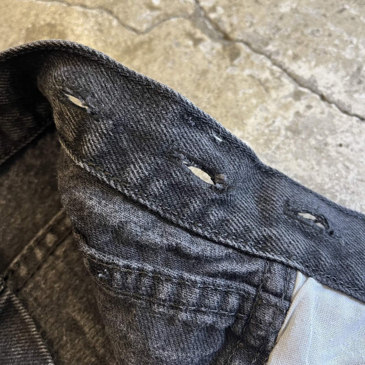 画像9: 【Wiz&Witch】"WEIRD" FUTURE WRAP DENIM PANTS / FREE (9)