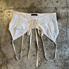 画像1: 【Wiz&Witch】"WANDERER" VTG LACE WRAP SKIRT / FREE (1)