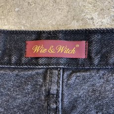 画像11: 【Wiz&Witch】"WEIRD" FUTURE WRAP DENIM PANTS / FREE (11)