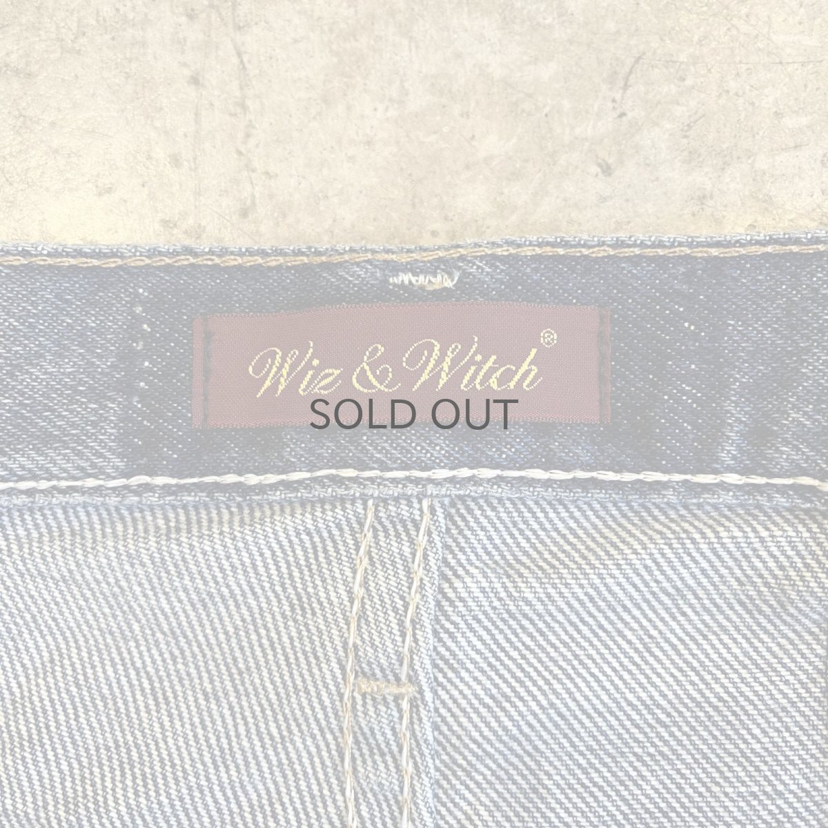 画像13: 【Wiz&Witch】"UNITED" SPORTY DENIM PANTS / OS (13)