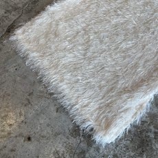 画像4: WHITE COLOR ALL OVER SAGGY DESIGN LONG VEST / Ladies M (4)