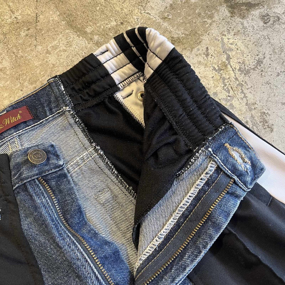 画像10: 【Wiz&Witch】"UNITED" SPORTY DENIM PANTS / OS (10)