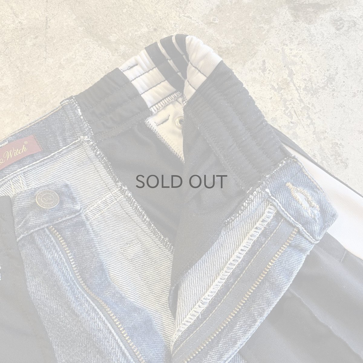 画像10: 【Wiz&Witch】"UNITED" SPORTY DENIM PANTS / OS (10)