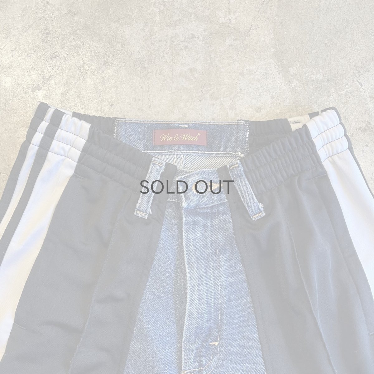 画像8: 【Wiz&Witch】"UNITED" SPORTY DENIM PANTS / OS (8)