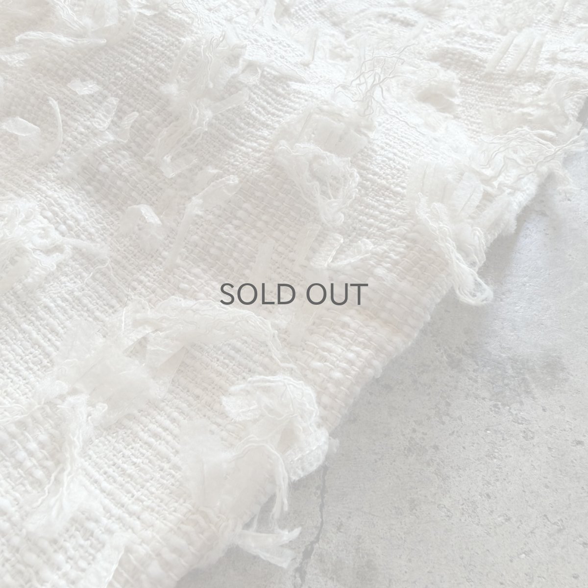 画像10: WHITE COLOR POINT FRINGE PATTERN DESIGN SKIRT / W26~W30 (10)