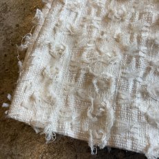 画像5: WHITE COLOR POINT FRINGE PATTERN DESIGN SKIRT / W26~W30 (5)