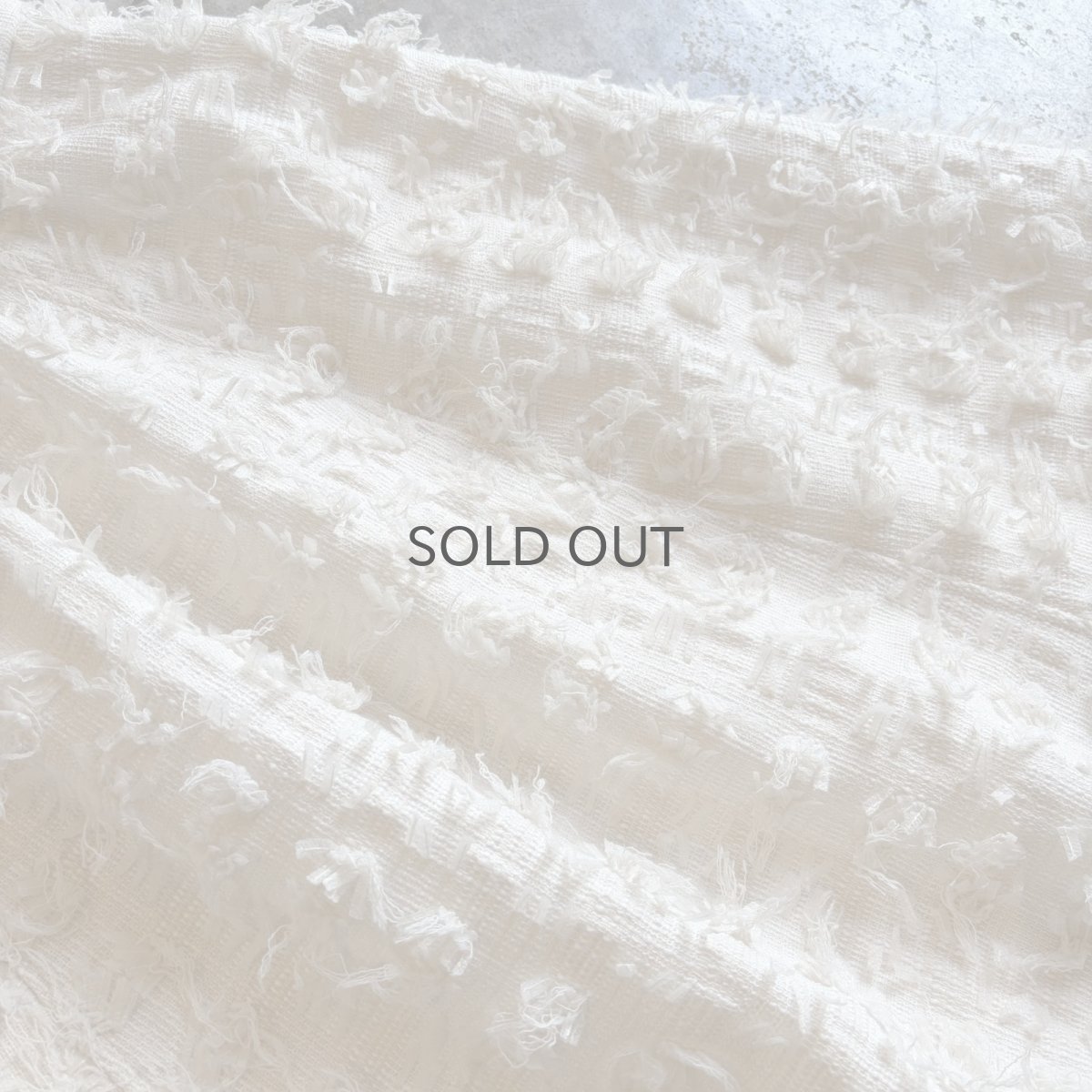 画像9: WHITE COLOR POINT FRINGE PATTERN DESIGN SKIRT / W26~W30 (9)