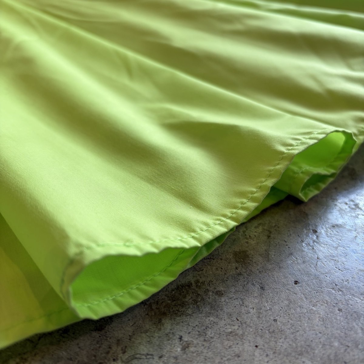 画像10: YELLOW GREEN NEON COLOR DESIGN FLARE SKIRT / W24~W31 (10)