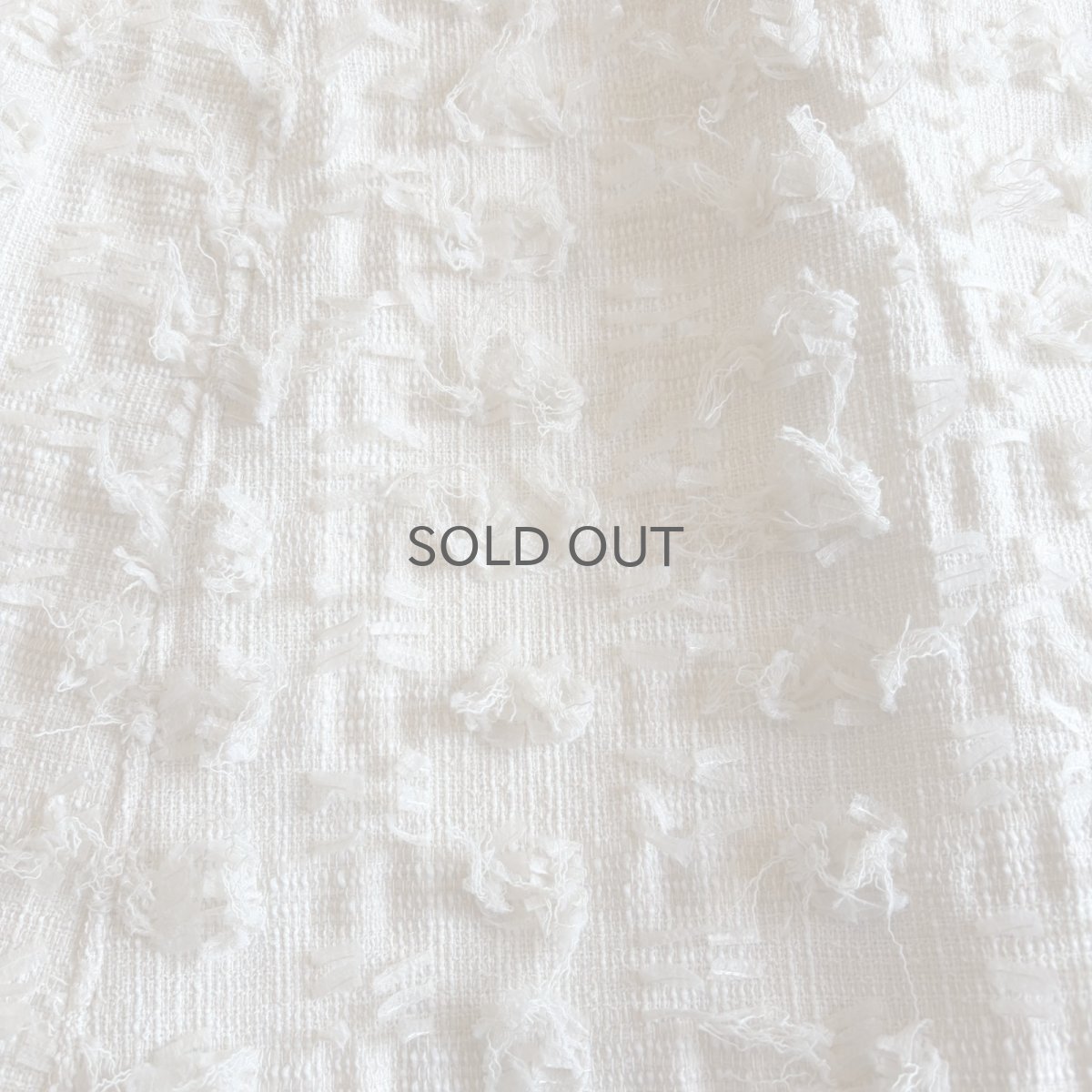 画像4: WHITE COLOR POINT FRINGE PATTERN DESIGN SKIRT / W26~W30 (4)