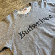 画像8: "BUDWEISER" PUFF INK LOGO PRINTED L/S SWEAT / Ladies L (8)