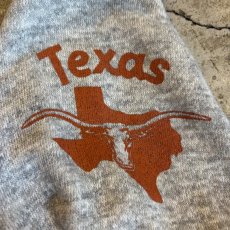 画像8: 80's "Texas" LOGO PRINT DESIGN SWEAT HOODIE / Ladies M / MADE IN USA (8)