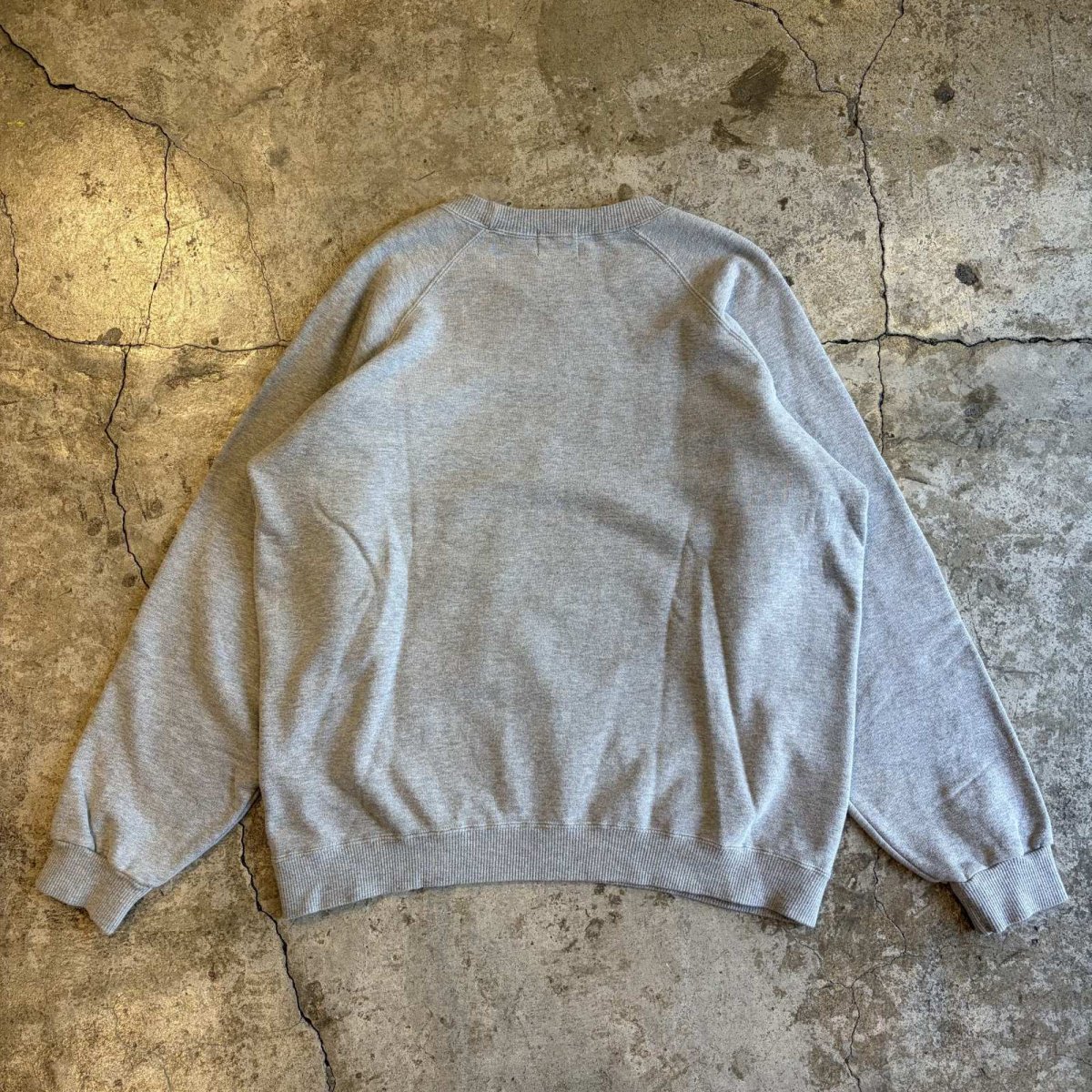 画像2: "BUDWEISER" PUFF INK LOGO PRINTED L/S SWEAT / Ladies L (2)