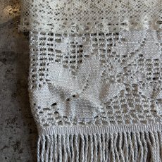 画像10: 【Wiz&Witch】"WANDERER" VINTAGE LACE MIX WRAP SKIRT / FREE (10)