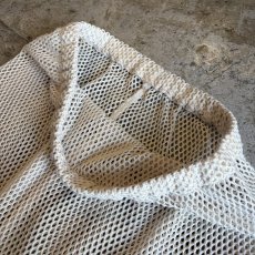 画像6: IVORY COLOR MESH DESIGN BACK SLIT LONG SKIRT / W26~W39 (6)