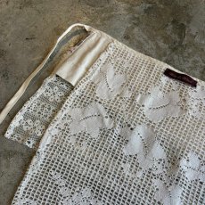 画像7: 【Wiz&Witch】"WANDERER" VINTAGE LACE MIX WRAP SKIRT / FREE (7)