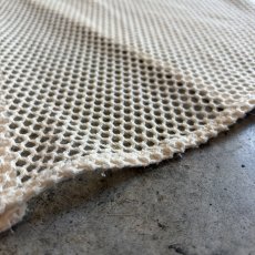 画像10: IVORY COLOR MESH DESIGN BACK SLIT LONG SKIRT / W26~W39 (10)