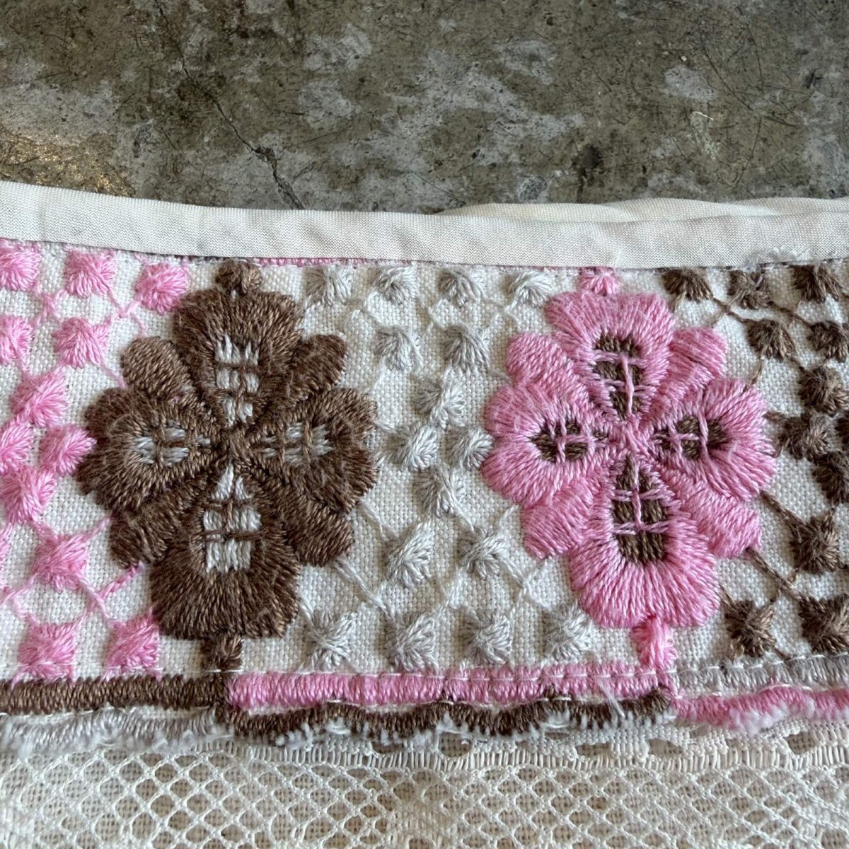 画像9: 【Wiz&Witch】"WANDERER" VINTAGE LACE MIX WRAP SKIRT / FREE (9)