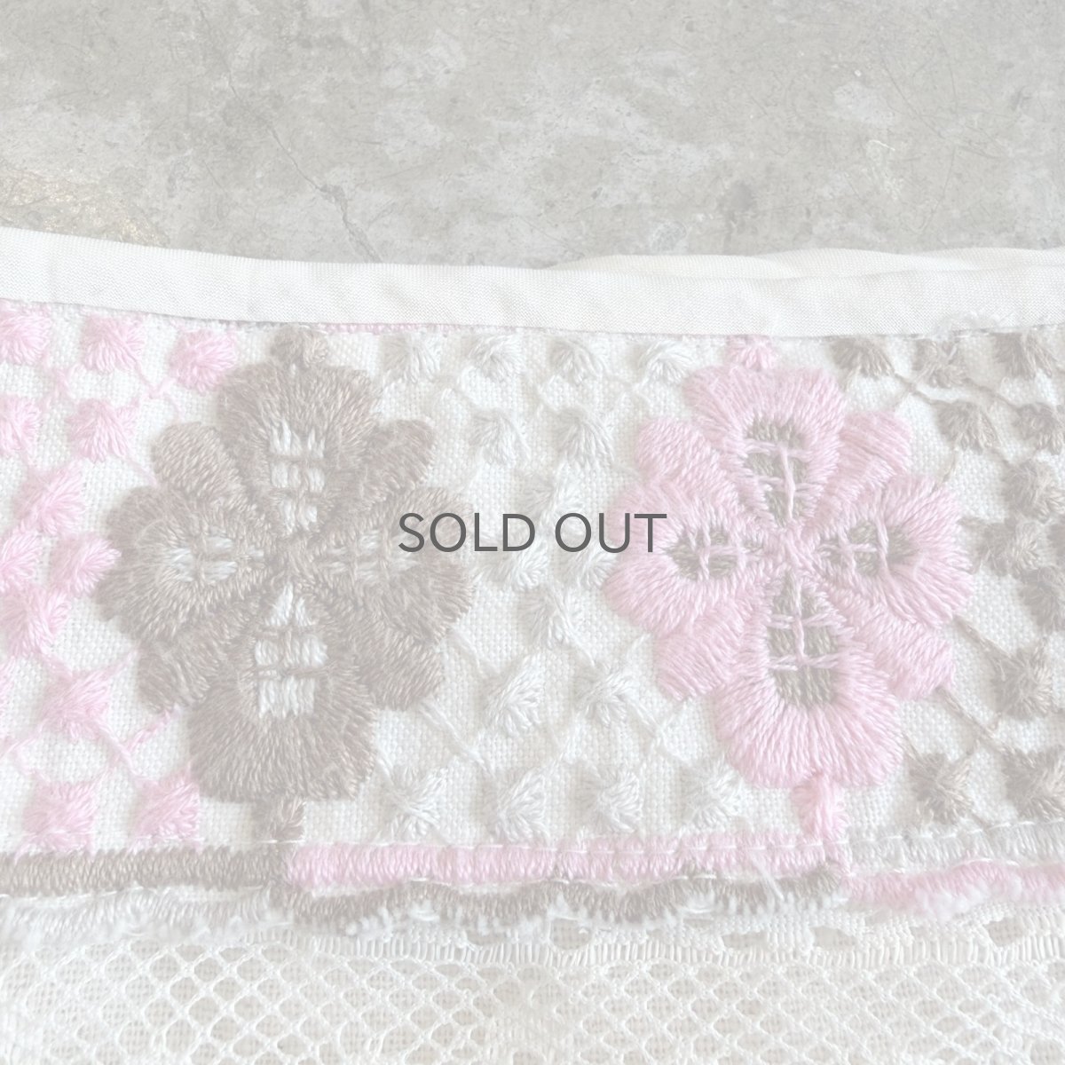 画像9: 【Wiz&Witch】"WANDERER" VINTAGE LACE MIX WRAP SKIRT / FREE (9)