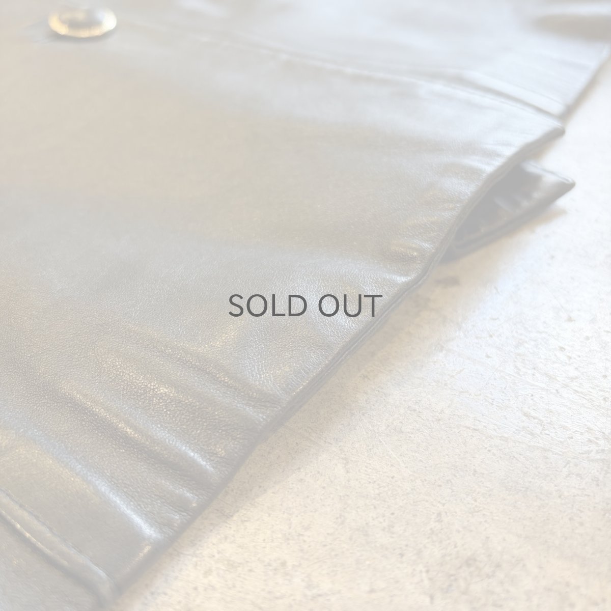 画像10: BLACK COLOR LEATHER DOUBLE DESIGN JACKET / Ladies M(L) (10)