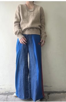 画像13: 【Wiz&Witch】"UNITED" SPORTY DENIM PANTS / OS (13)