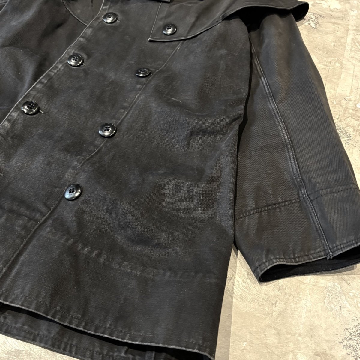 画像6: EURO SHOULDER FLAP COTTON JACKET / Mens M (6)