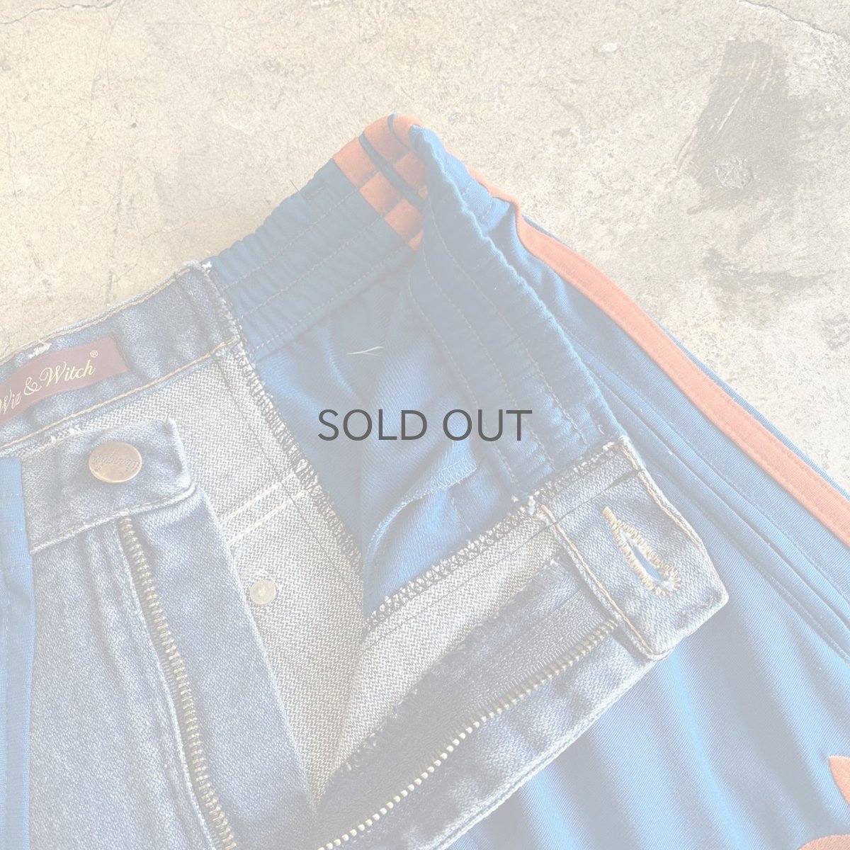画像11: 【Wiz&Witch】"UNITED" SPORTY DENIM PANTS / OS (11)