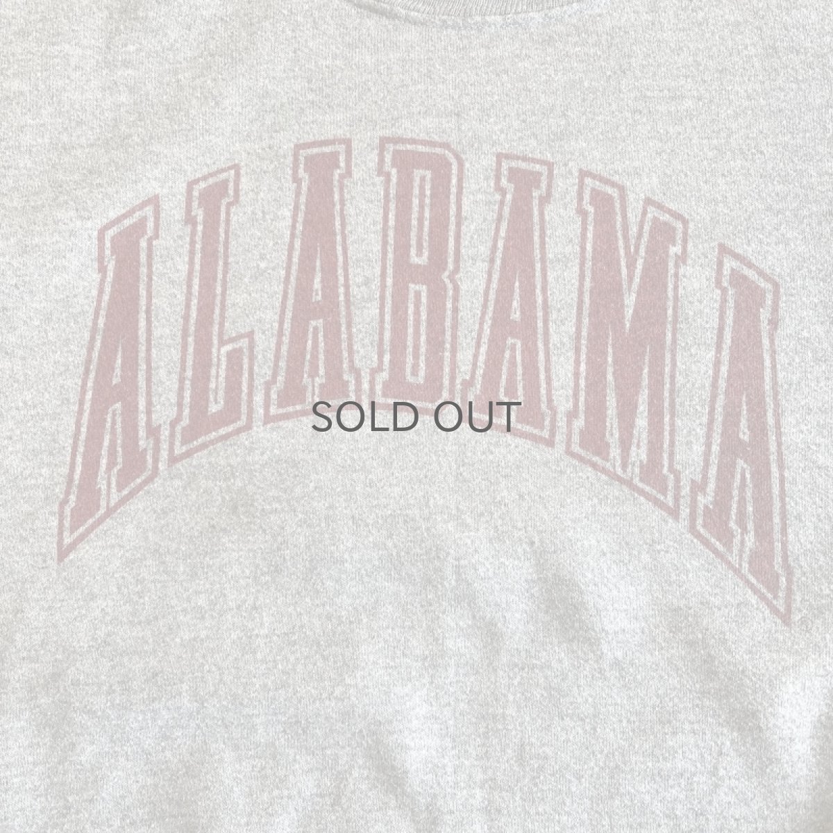 画像9: FRONT "ALABAMA" COLOR LOGO POINT DESIGN L/S SWEAT / Ladies M / MADE IN USA (9)