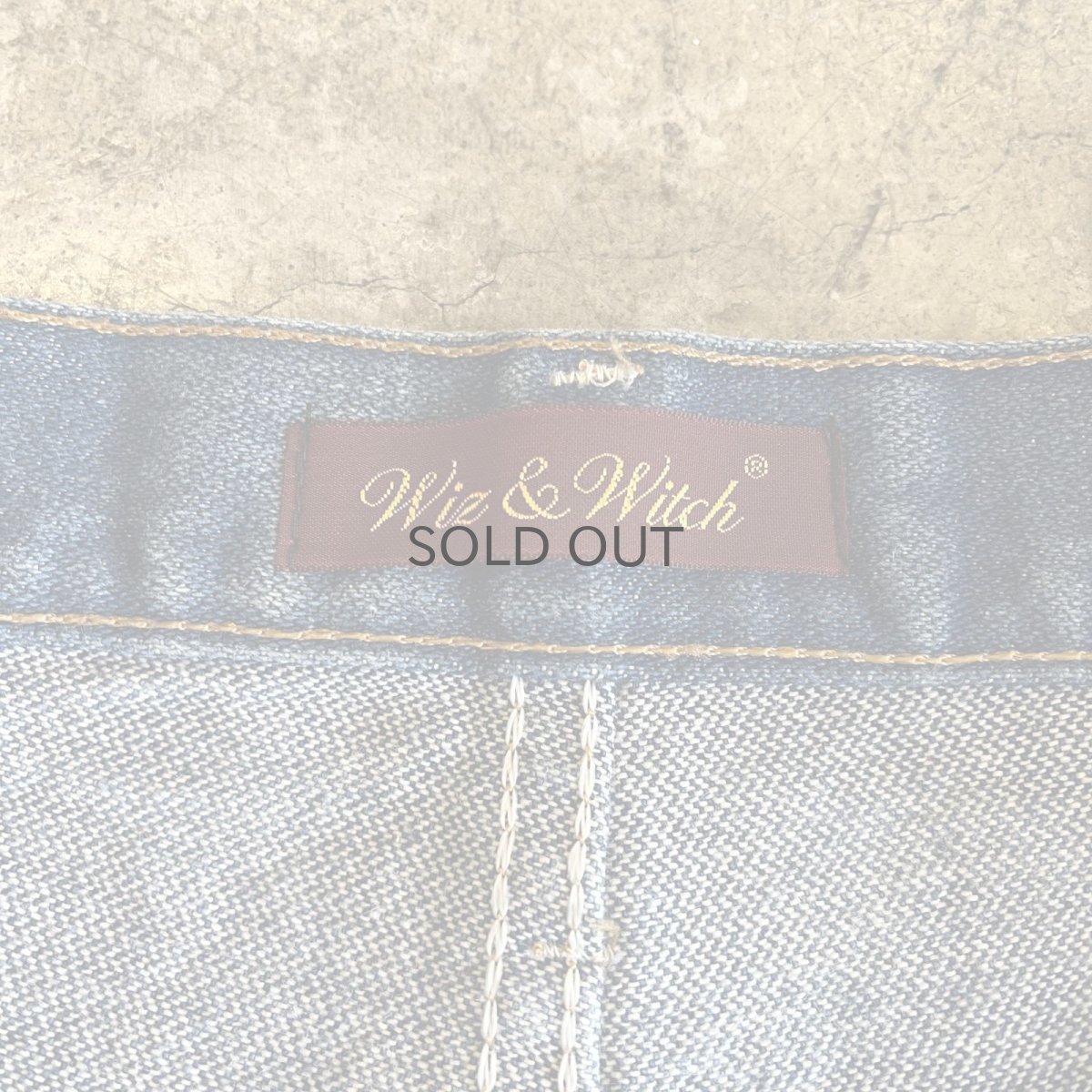 画像12: 【Wiz&Witch】"UNITED" SPORTY DENIM PANTS / OS (12)