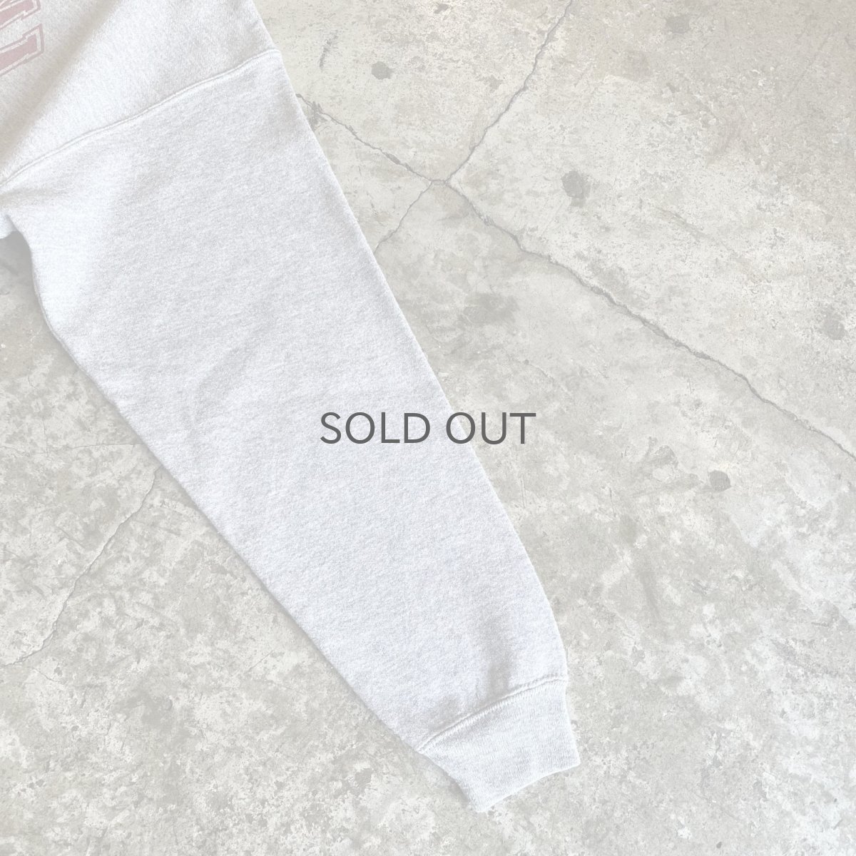 画像7: FRONT "ALABAMA" COLOR LOGO POINT DESIGN L/S SWEAT / Ladies M / MADE IN USA (7)