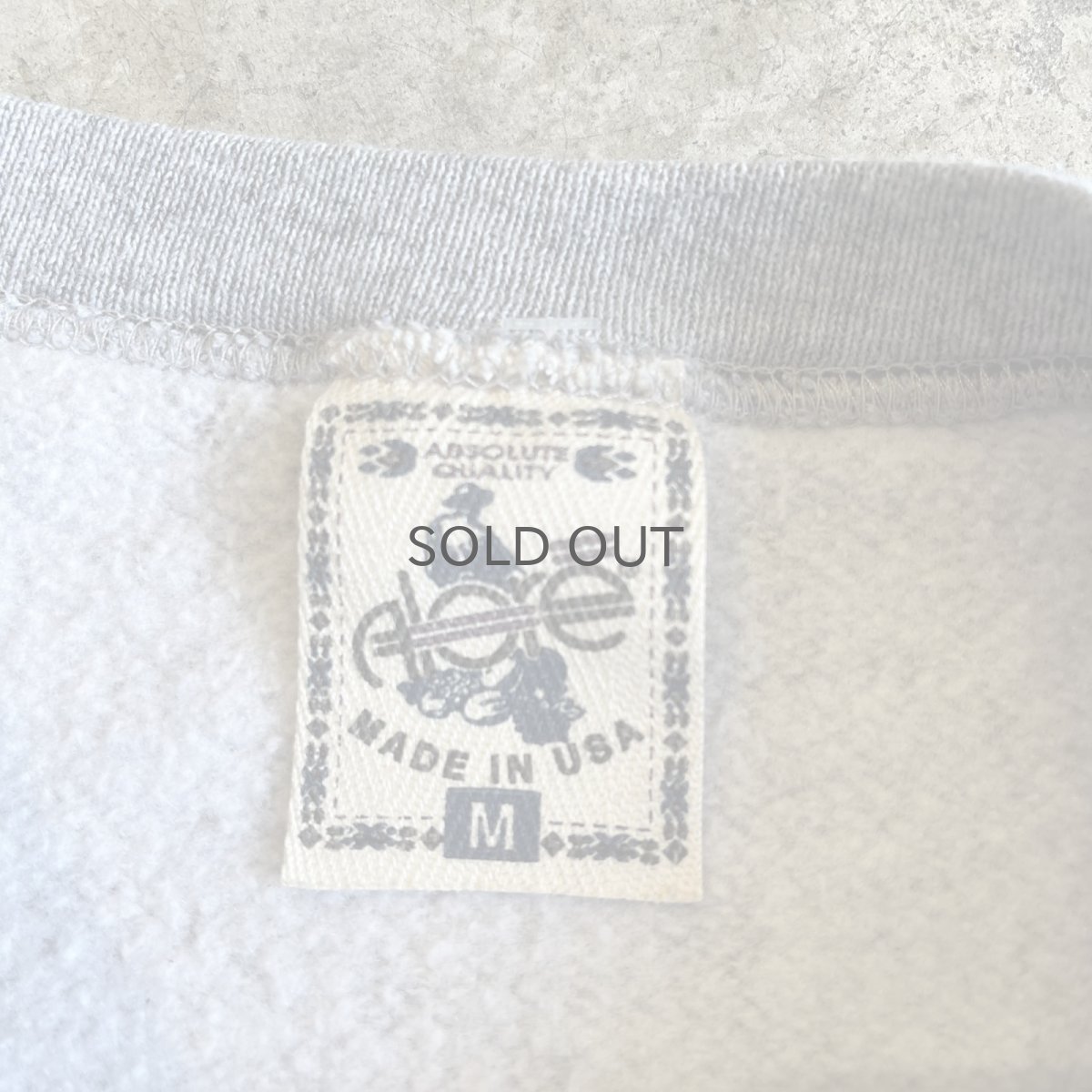 画像11: FRONT "ALABAMA" COLOR LOGO POINT DESIGN L/S SWEAT / Ladies M / MADE IN USA (11)