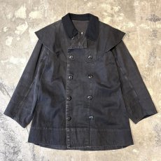 画像1: EURO SHOULDER FLAP COTTON JACKET / Mens M (1)