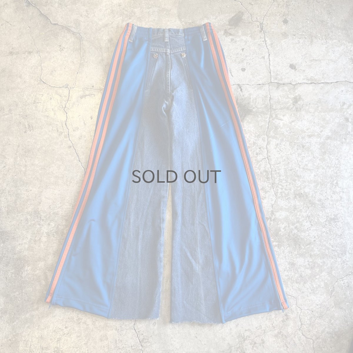 画像2: 【Wiz&Witch】"UNITED" SPORTY DENIM PANTS / OS (2)